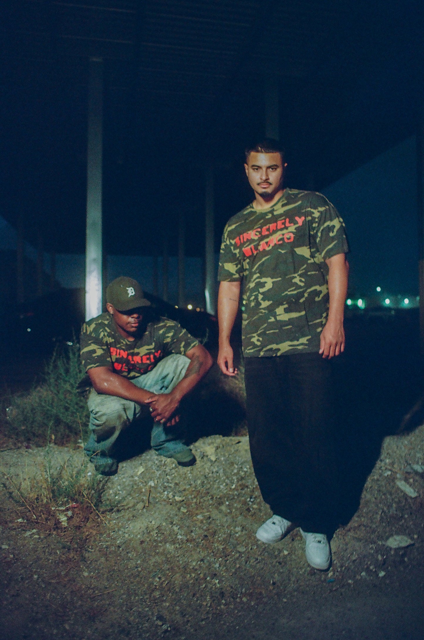 Sincerely Blanco Camo Tee