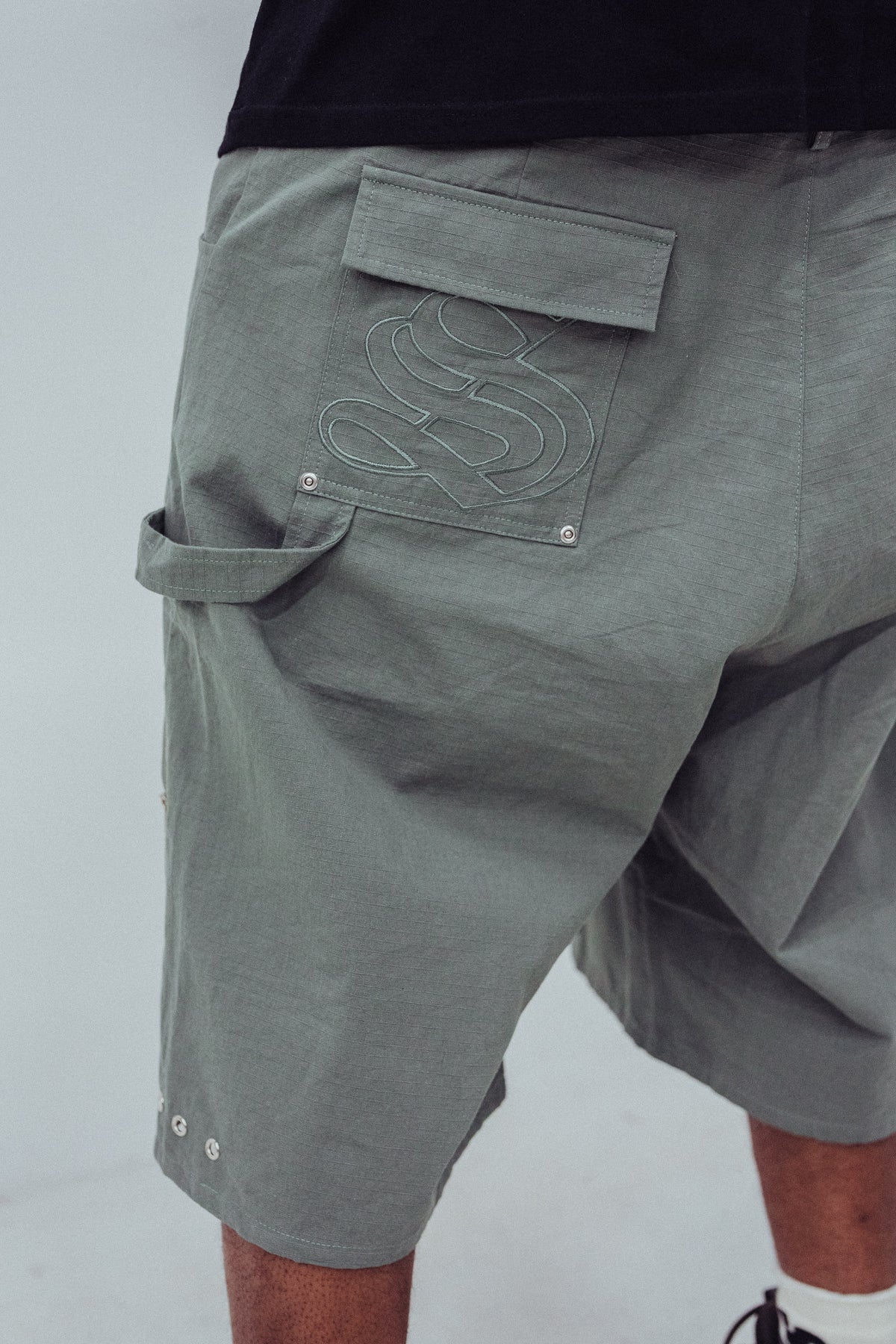 Sincerely Blanco Double Knee Shorts