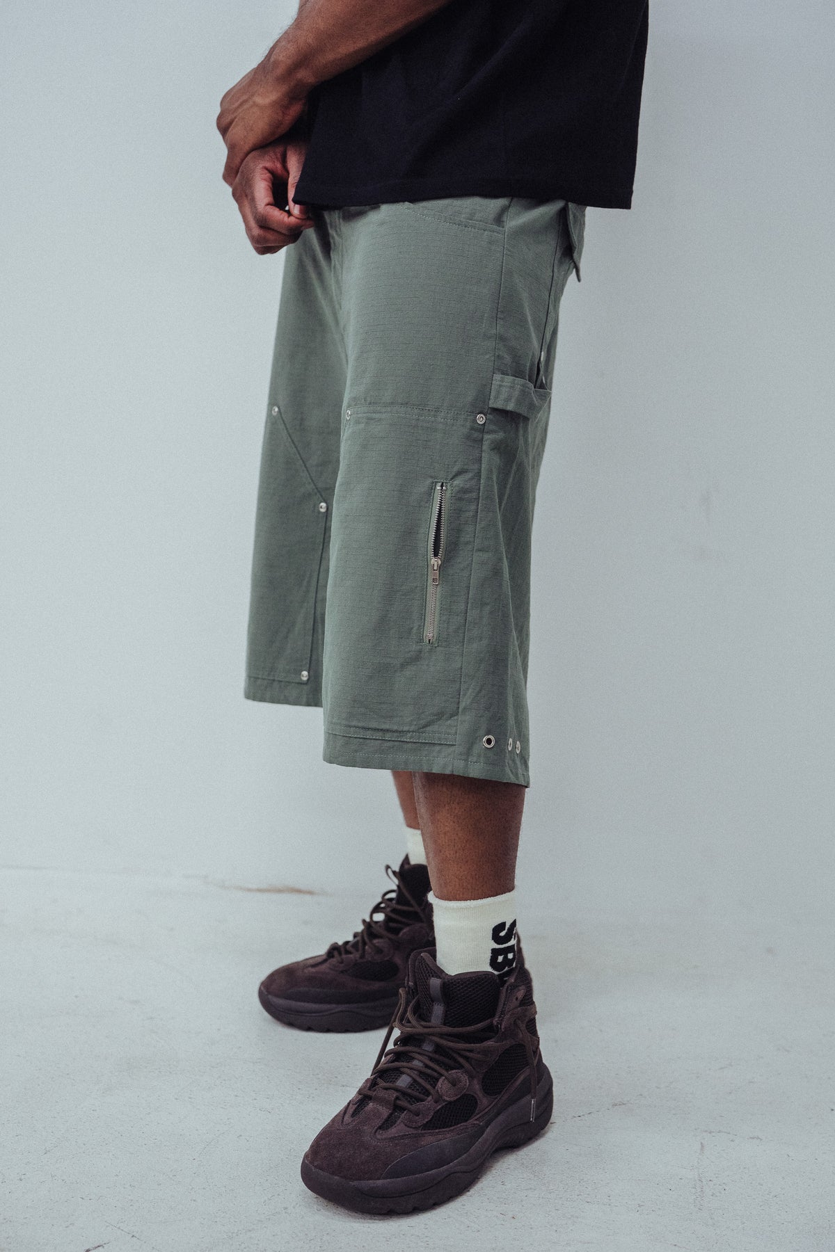 Sincerely Blanco Double Knee Shorts